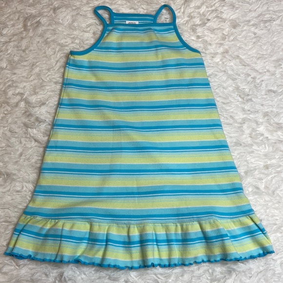 Carter’s Blue And Green Girl’s Tank Dress - Picture 2 of 5